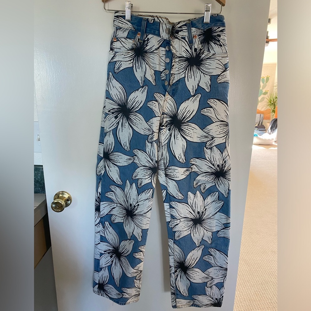 Levi’s x Farm Rio floral denim collab